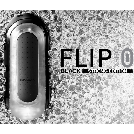 TENGA FLIP HOLE ZERO  MASTURBADOR MASCULINO NEGRO