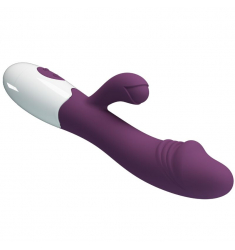 VIBRADOR SEMIREALISTICO PURPURA