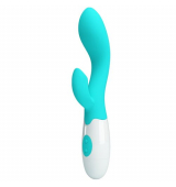 VIBRADOR PUNTO G PRECIOSO COLOR TURQUESA