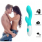 VIBRADOR PUNTO G PRECIOSO COLOR TURQUESA