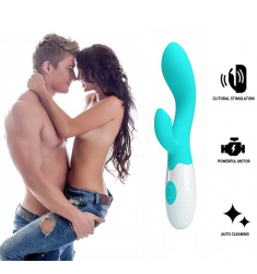 VIBRADOR PUNTO G PRECIOSO COLOR TURQUESA