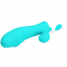 VIBRADOR SEMIREALISTICO EN PRECIOSO COLOR TURQUESA