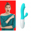 VIBRADOR SEMIREALISTICO EN PRECIOSO COLOR TURQUESA