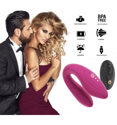 PARA 2 VIBRADOR PARA PAREJAS CON CONTROL REMOTO