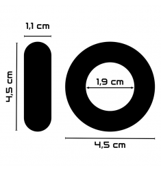 ERECTOPOTENZ ANILLO PARA LA ERECCION 4,5CM