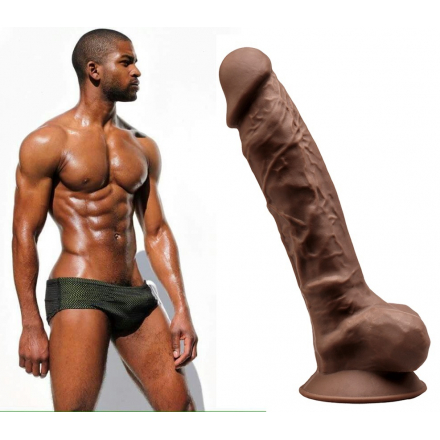 DILDO MULATO DE 23CM