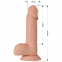  Pene realístico vibrador con ventosa. natural 21cm