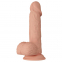  Pene realístico vibrador con ventosa. natural 21cm