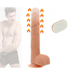 DILDO PENETRADOR FUNCION CALOR Y SUBA BAJA