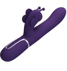 VIBRADOR MARIPOSA MULTIFUNCIÓN 4 EN 1 WAVE SUCCIÓN