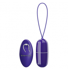 HUEVO VIBRADOR INALAMBRICO REMOTO PURPURA 12 MODOS DE VIBRACIÓN