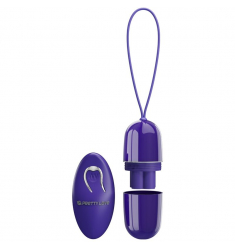 HUEVO VIBRADOR INALAMBRICO REMOTO PURPURA 12 MODOS DE VIBRACIÓN