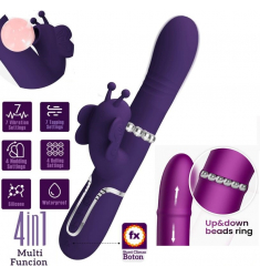 VIBRADOR MARIPOSA MULTIFUNCIÓN 4 EN 1 WAVE SUCCIÓN