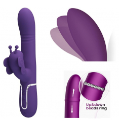 VIBRADOR MARIPOSA MULTIFUNCIÓN 4 EN 1 WAVE SUCCIÓN