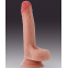 DILDO REALISTICO TACTO PIEL DE 19CM