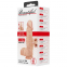 DILDO REALISTICO NATURAL DE  20,6 CM 