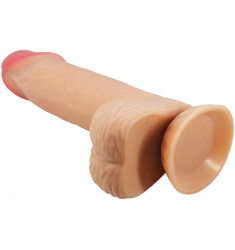 DILDO REALISTICO NATURAL DE  20,6 CM 